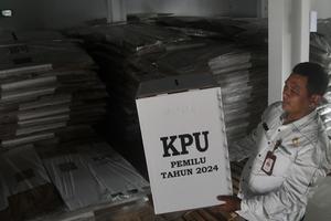 KPU Kota Bogor terima kotak suara Pemilu 2024
