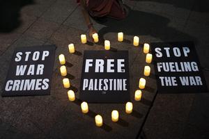 Aksi solidaritas untuk Gaza
