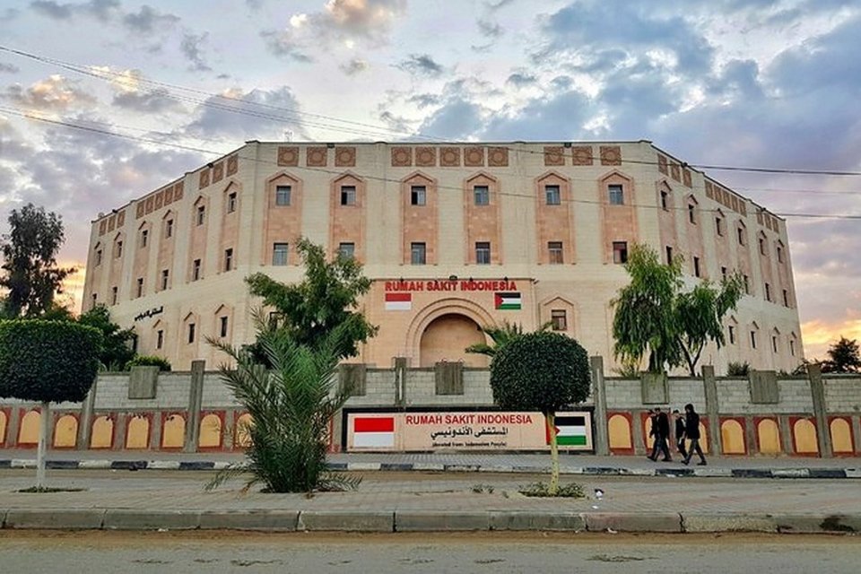 gaza, rumah sakit indonesia, israel