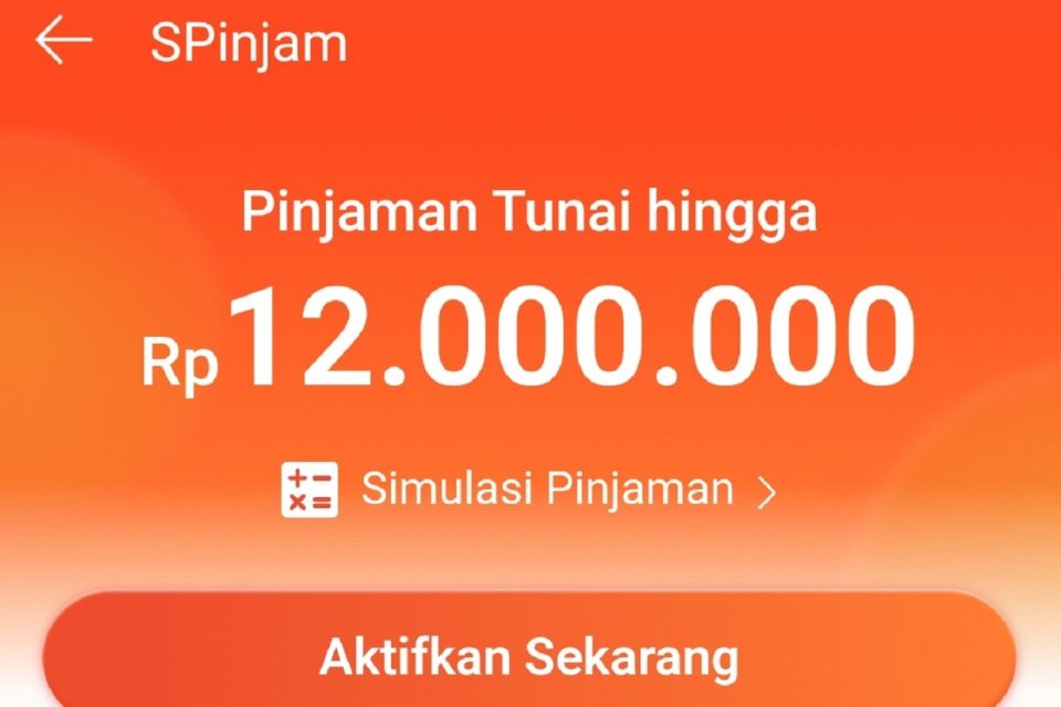 SPinjam, shopee, pinjol,