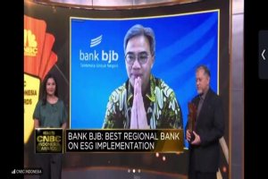 Bank bjb Menjadi Bank Terbaik dalam Penerapan ESG 