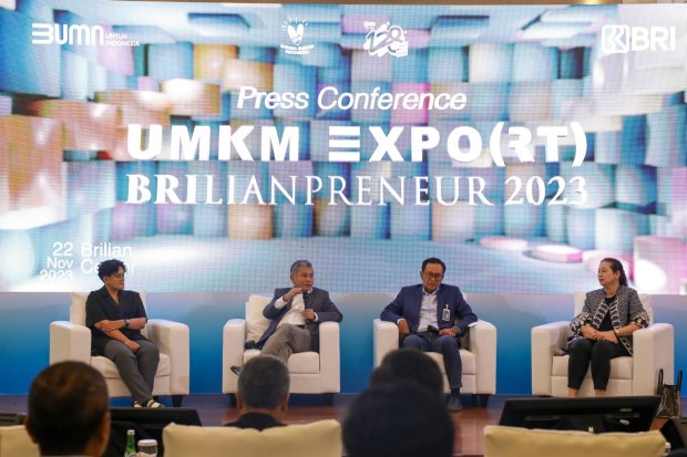 BRI UMKM EXPO(RT) BRILIANPRENEUR 2023 akan dilaksanakan secara offline di Jakarta Convention Center (JCC) mulai tanggal 7 sampai dengan 10 Desember 2023.