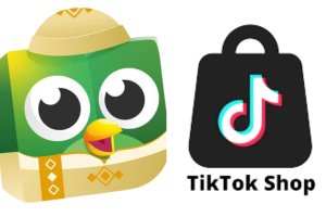 Logo Tokopedia dan TikTok Shop