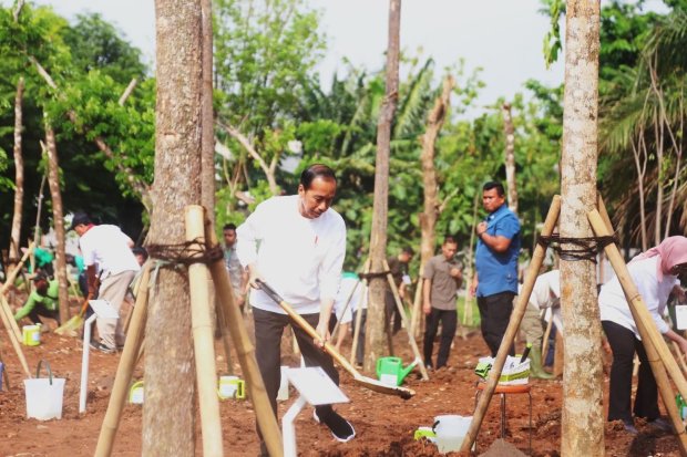 Astra kembali berpartisipasi dalam Gerakan Tanam Pohon Bersama di Ruang Terbuka Hijau (RTH) yang ada di Provinsi DKI Jakarta pada Rabu pagi (29/11). \Kali ini penanaman pohon dilakukan di Hutan Kota Kawasan Industri Pulo Gadung, Jakarta Timur y