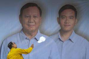 Kampanye perdana Prabowo Subianto di Tasikmalaya