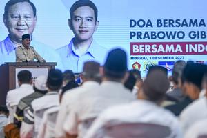 Prabowo hadiri doa bersama 2000 kiai se-Banten