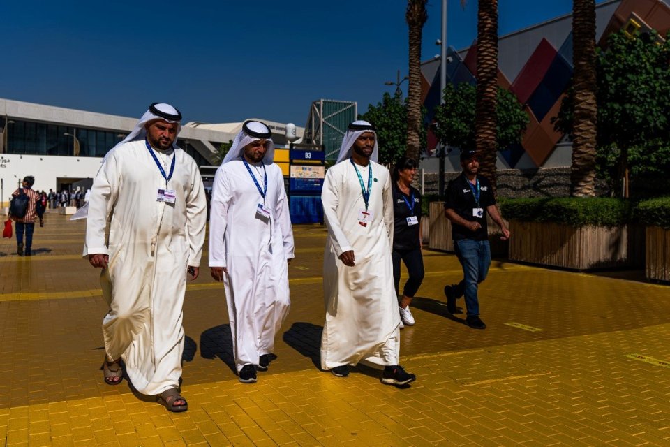Arab Saudi menolak menyetujui pengurangan bahan bakar fosil dalam perundingan iklim PBB COP28 di Dubai. 