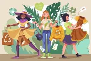 Ilustrasi, Manfaat Gaya Hidup Berkelanjutan