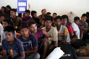 Imigran Rohingya menunggu relokasi