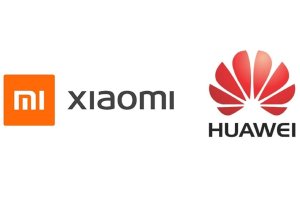 Logo Xiaomi dan Huawei
