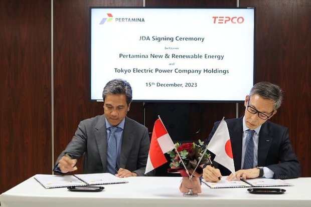Pertamina NRE jalin kerja sama dengan Tepco HD untuk kembangkan hidrogen dan amonia hijau