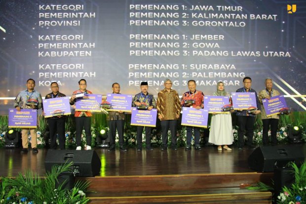 Kementerian PUPR menggelar puncak peringatan Hari Jalan pada Rabu (20/12/2023).