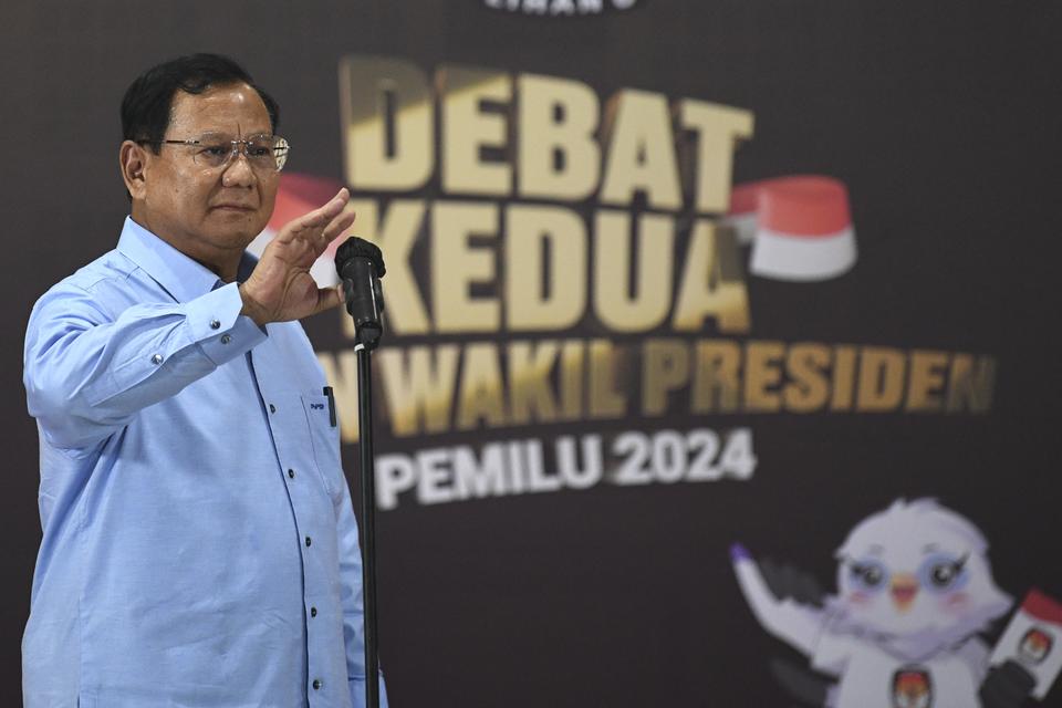 prabowo, debat, pertahanan