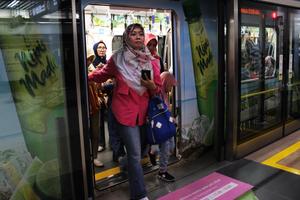 Operasional MRT Jakarta saat Tahun Baru 2024