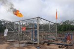Lapangan migas Sungai Anggur Selatan-1 (SAS-1) yang dikelola KKKS Seleraya Belida.