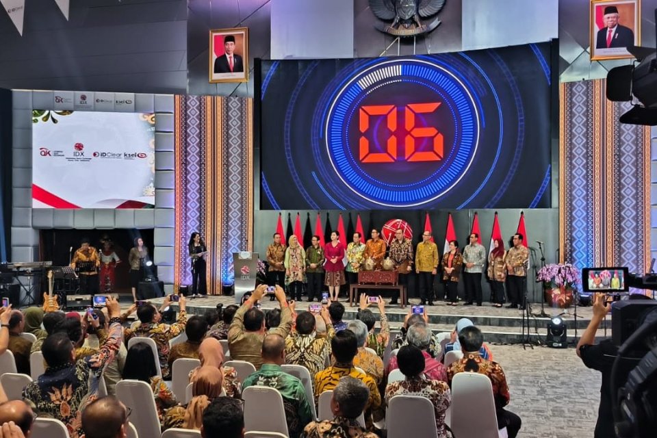 Penutupan perdagangan BEI Tahun 2023 pada Jumat, 29 Desember 2023.