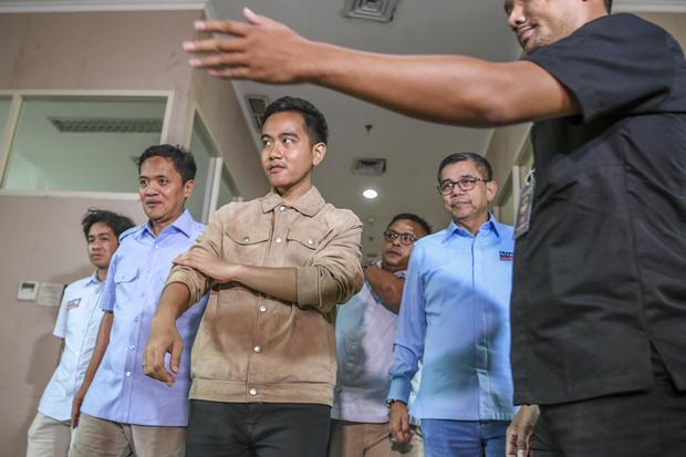 Gibran penuhi panggilan Bawaslu Jakarta Pusat