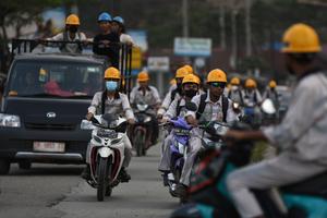 Tingkat pengangguran terbuka di Indonesia turun
