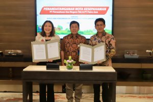 Pertamina Dorong Partnership PGN dan Patra Jasa di Graha Pertamina Jumat (5/1)