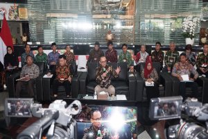 Kepala PPATK, Ivan Yustiavandana dalam Refleksi Kerja PPATK 2023 di Jakarta, pada Rabu, 10 Januari 2023