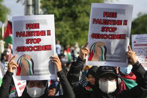 Aksi 100 hari geosida Israel ke Palestina