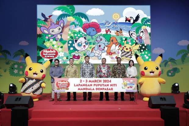 Tak hanya melalui kampanye di pesawat, Pokémon juga akan hadir di Indonesia pada berbagai acara.