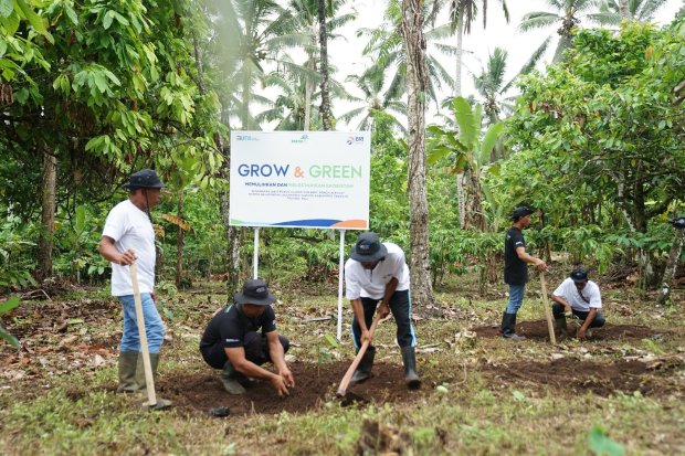 BRI Menanam Grow & Green fokus memberdayakan dua Kelompok Tani Hutan (KTH), yaitu KTH Wana Asri dan KTH Giri Lestari di Pulau Bali.
