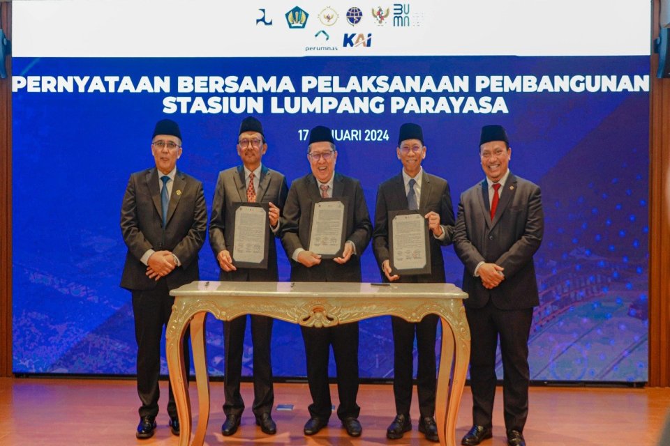 KAI, perumnas, stasiun lumpang parayasa