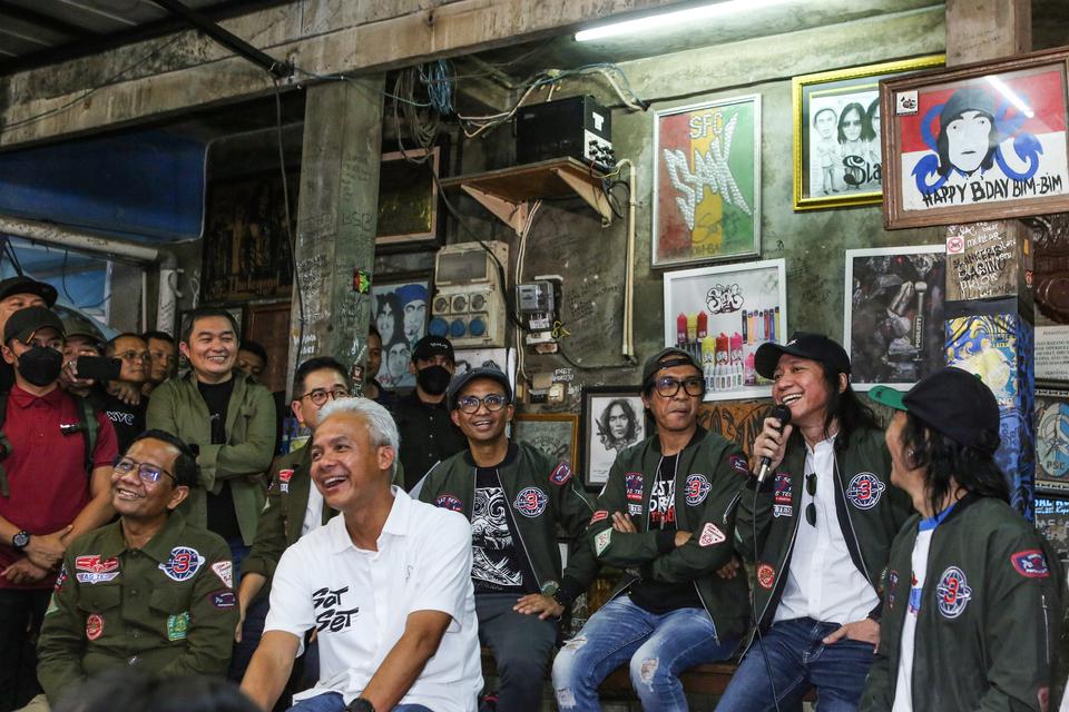 Grup Band Slank merasa kecewa terhadap Jokowi, sehingga beralih mendukung Ganjar-Mahfud.
