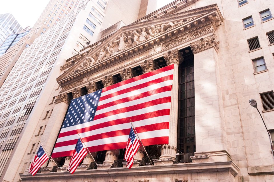 Gedung New York Stock Exchange, Amerika Serikat