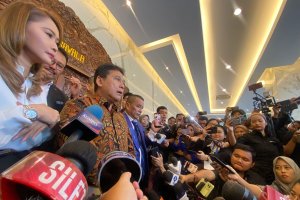 Kemenko Perekonomian bertemu dengan pengusaha hiburan membahas terkait pajak hiburan di Jakarta, pada Senin (22/1). Salah satunya, adalah penyanyi Inu