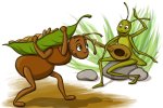 Cerita Dongeng Belalang dan Semut 