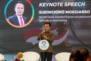 Sekretaris Kementerian Koordinator Bidang Perekonomian Susiwijono Moegiarso