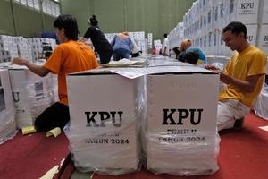 Pengemasan logistik Pemilu 2024 di Temanggung