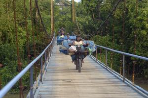 Distribusi balik logistik Pemilu 2024 dari pedalaman Lampung