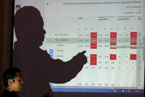 Rekapitulasi penghitungan suara PPK di Aceh