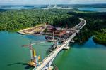 Jembatan Duplikasi Pulau Balang bentang pendek