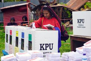 Pemungutan suara ulang di Papua Pegunungan