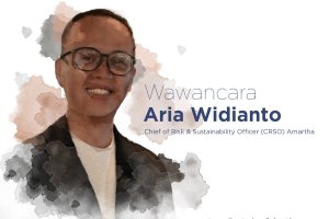 Chief Risk and Sustainability Amartha Aria Widyanto