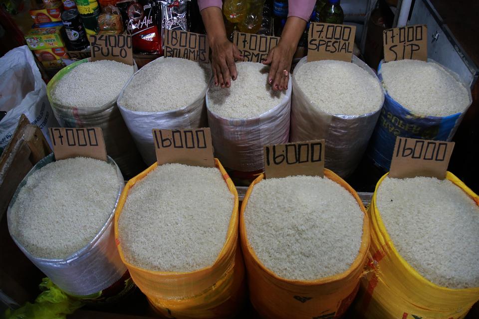 beras, harga beras, het