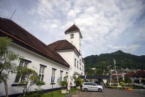 Gedung cagar budaya PT Bukit Asam di Sawahlunto