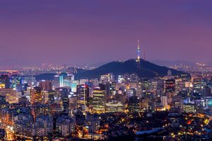 Ilustrasi, Seoul, Korea Selatan.