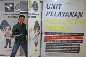 Pembuatan paspor dua jam jadi di Bandara Soekarno Hatta