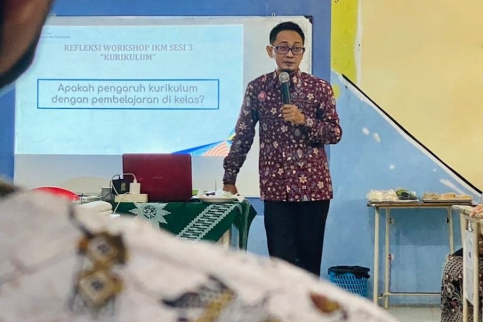Asnawir, Kepala Sekolah SMP Muhammadiyah 2, Tarakan, Kalimantan Utara, merasakan mendapatkan kemudahan dari Platform Merdeka Mengajar.