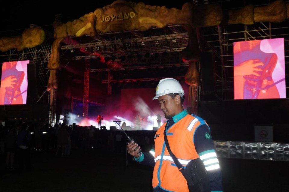 PLN memasok listrik festival musik Joyland Bali