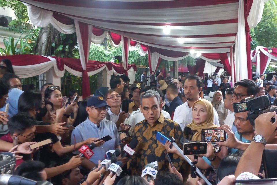 Petinggi Koalisi Indonesia Maju berkumpul di kediaman Prabowo, Rabu (20/3)
