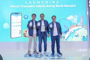 Launching Solusi Transaksi Valuta Asing Bank Mandiri
