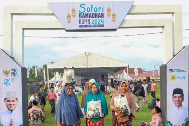 Kegiatan Safari Ramadan BUMN 2024 Tak hanya di Lombok Tengah tetapi juga dilaksanakan serentak di 40 Kabupaten/Kota di seluruh Indonesia.