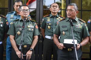 Keterangan pers TNI soal aksi kekerasan oknum prajurit