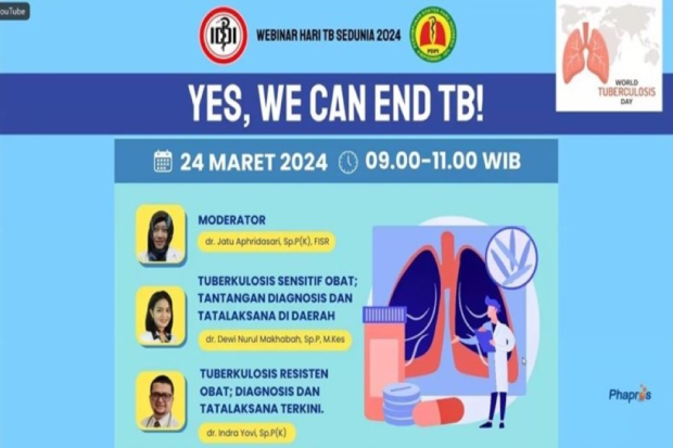 Phapros mendorong terus edukasi publik serta inovasi pengobatan sebagai langkah-langkah untuk memberantas TBC di Indonesia.